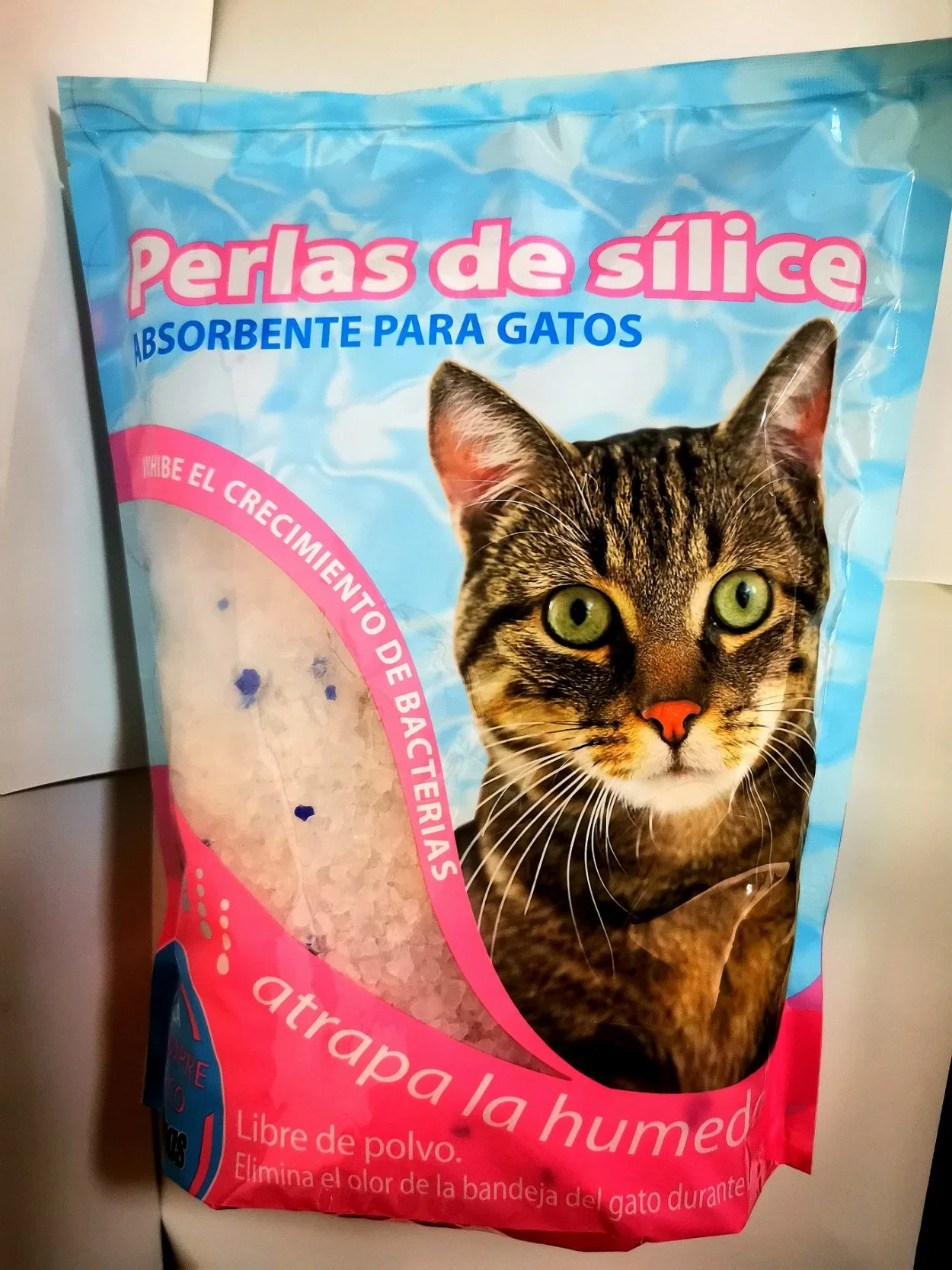 Chinese Pet Products Supplier Economical 3.8L Silica Gel Sand Clean Crystals Cat Litter Cleaning Easy