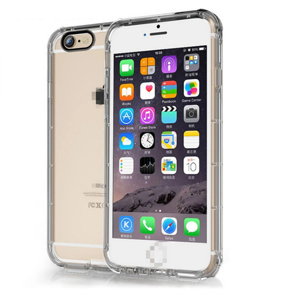 Clear Air-Cushion Anti-Drop TPU Case for iPhone 7