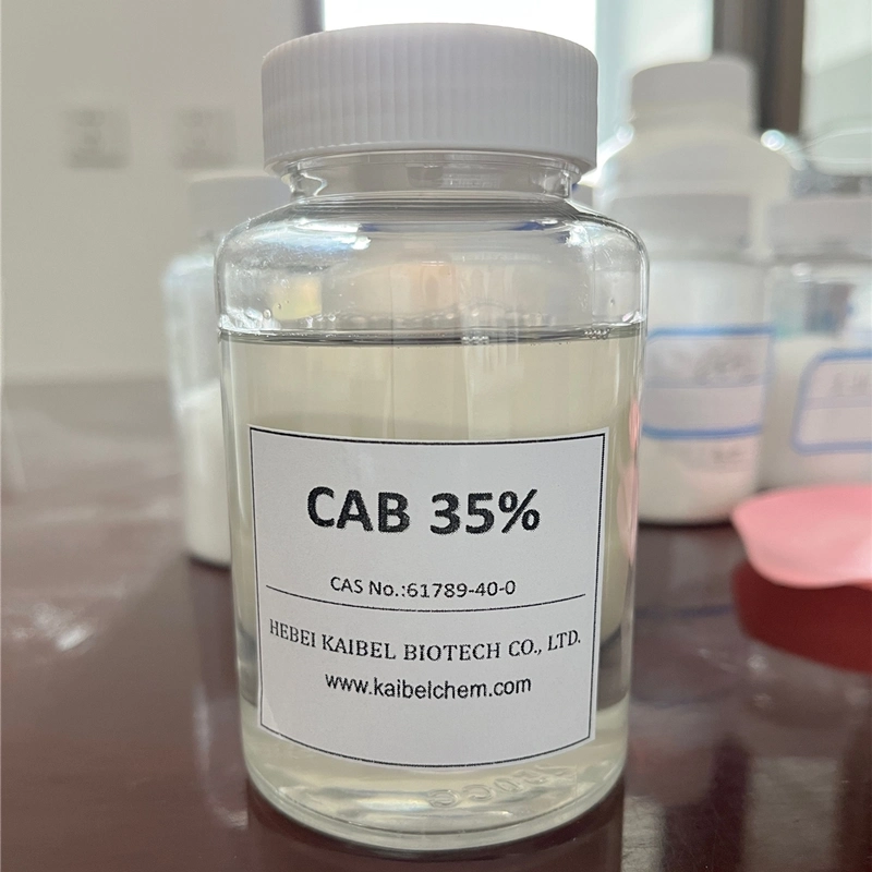 Detergent Raw Material Daily Chemical Use Surfactant Capb Cocamidopropyl Betaine Cab 35 CAS 61789-40-0