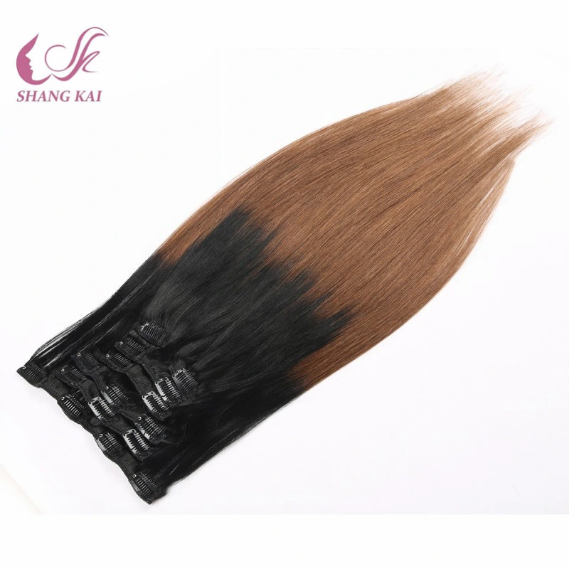 Supplier Hair Salon Brazilian Human Hair Clip Extension