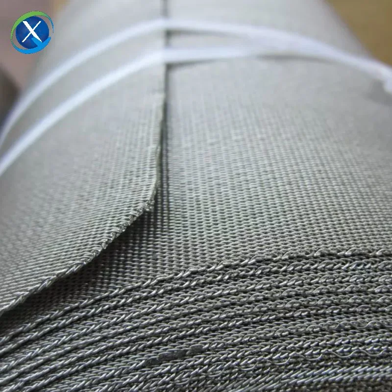 Edelstahl 201 304 Niederländisch Woven 14 * 88 24 * 110mesh Woven Wire Mesh für Kunststoff-Partikelfiltration