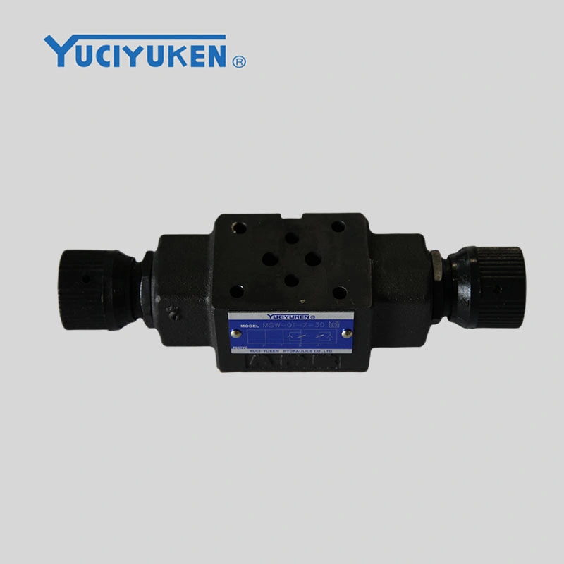 Yuci Yuken Hydraulic Msw-01 Check and Throttle Modular Valve