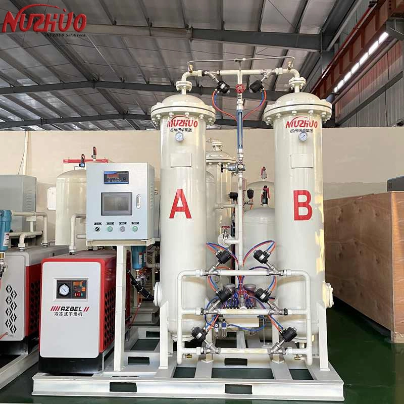 Nuzhuo Plant Oxygen Psa Oxygen Generator System for Laser Cutting