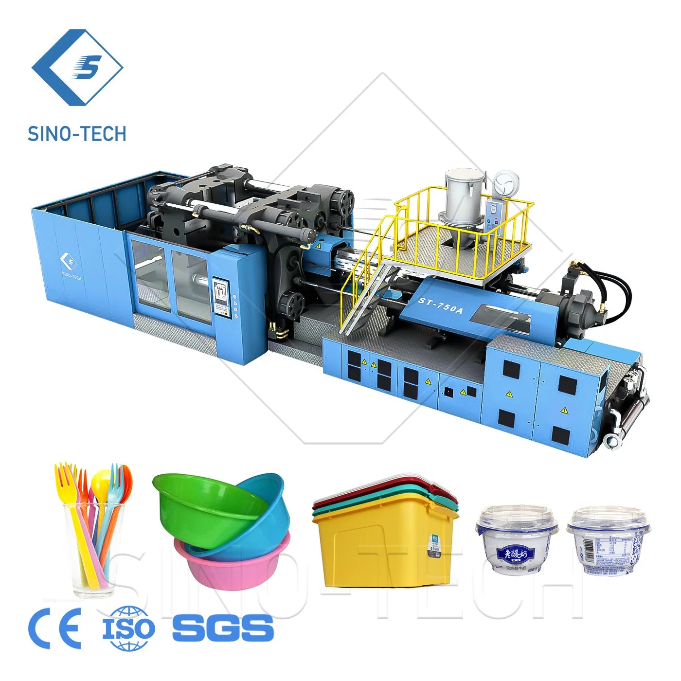 Disposable Food Container Lunch Box Making Machine Plastic Injection Molding Machine