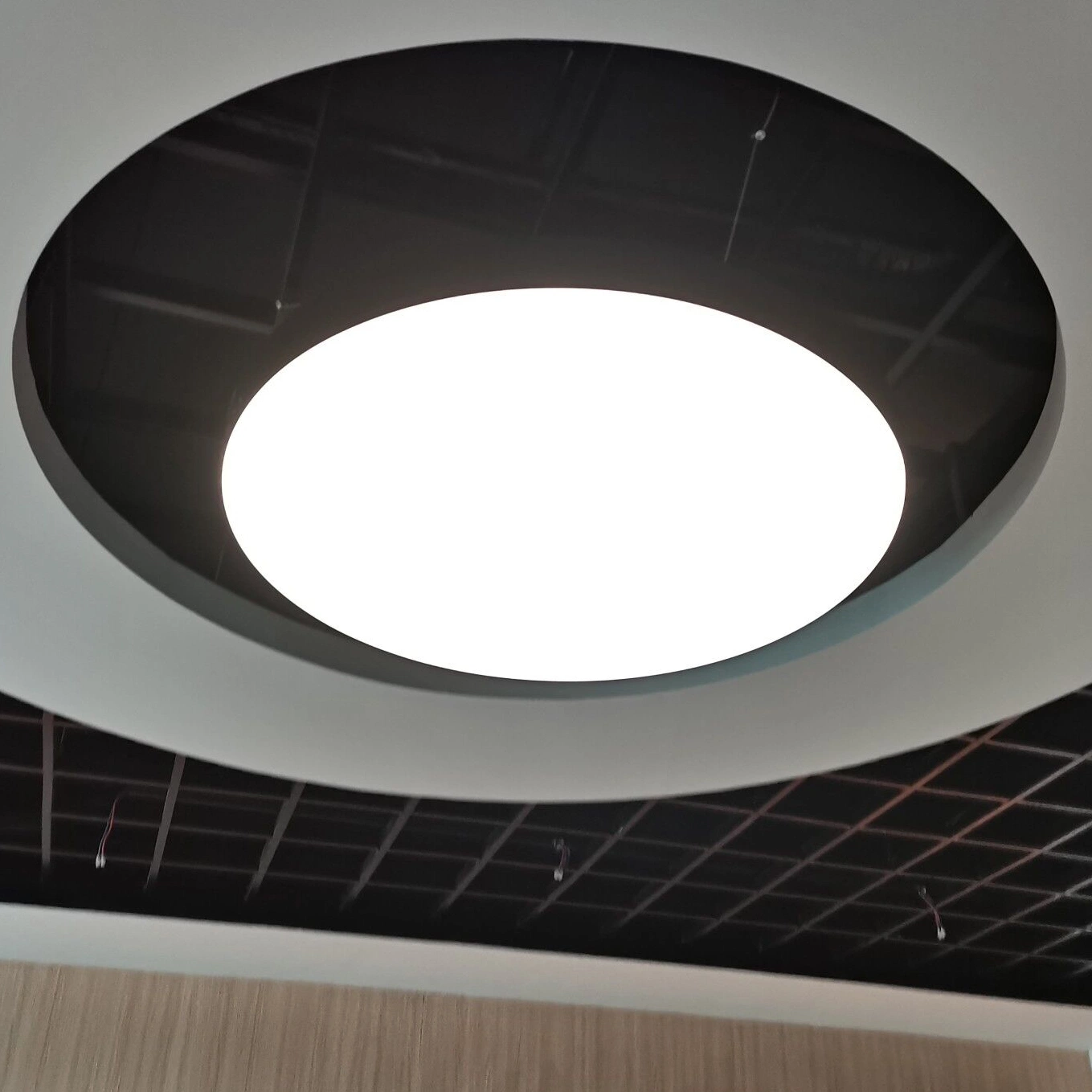 Flickerfree 100lm/W Round Shape LED Pendant Light Ceiling Round Lamp with Various Sizes