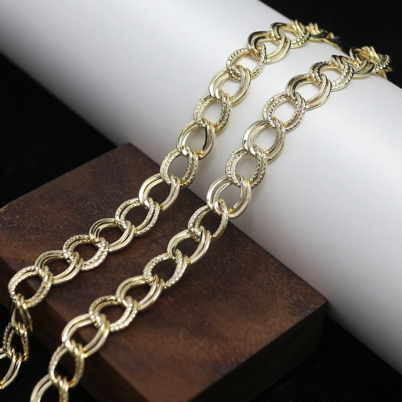 Decorative Metal Custom Bag Gold Chains Tx21089