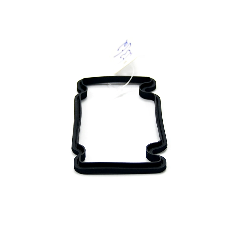 Low MOQ OEM Rubber Gasket Seal Elastomer Corrugated Square Insulation Seal Part