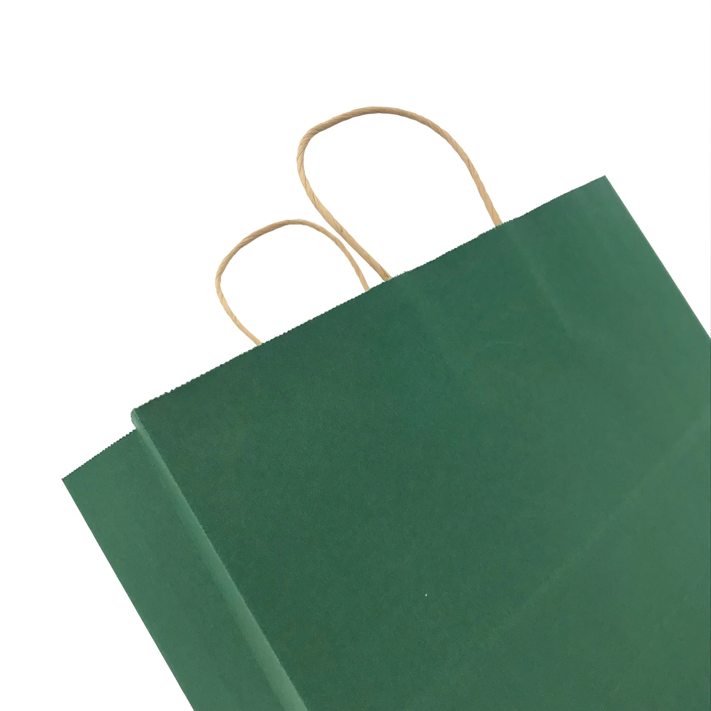 Plain Grocery Kraft Paper Clothing Bag Kraft Paper Food Packaging Bag From Chinese Factory