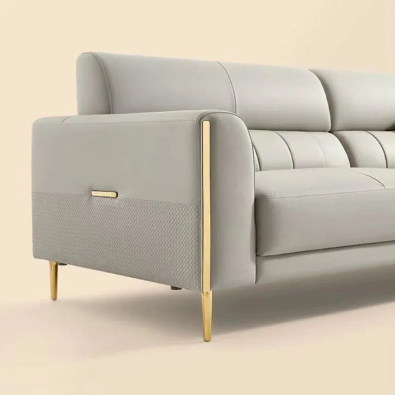 Modern New Design Comfortable Seater Luxury Living Room Furniture Couch Leathaire Sofa for Home Hotel Apartment