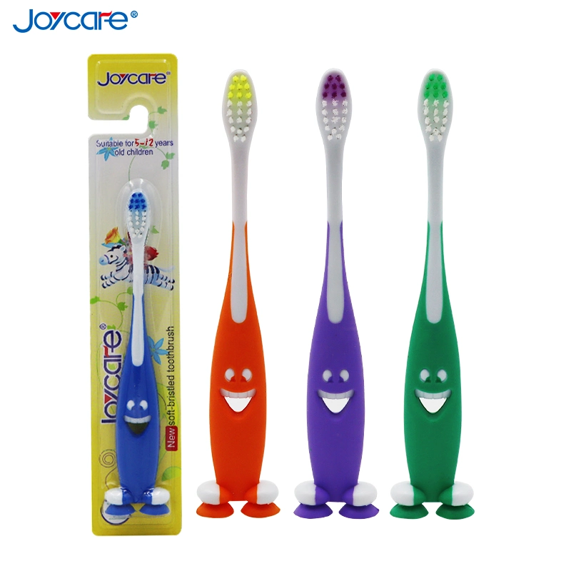 Hôtel Utiliser Oral Care Smiling Face Soft Bristles Kids Toothbrush