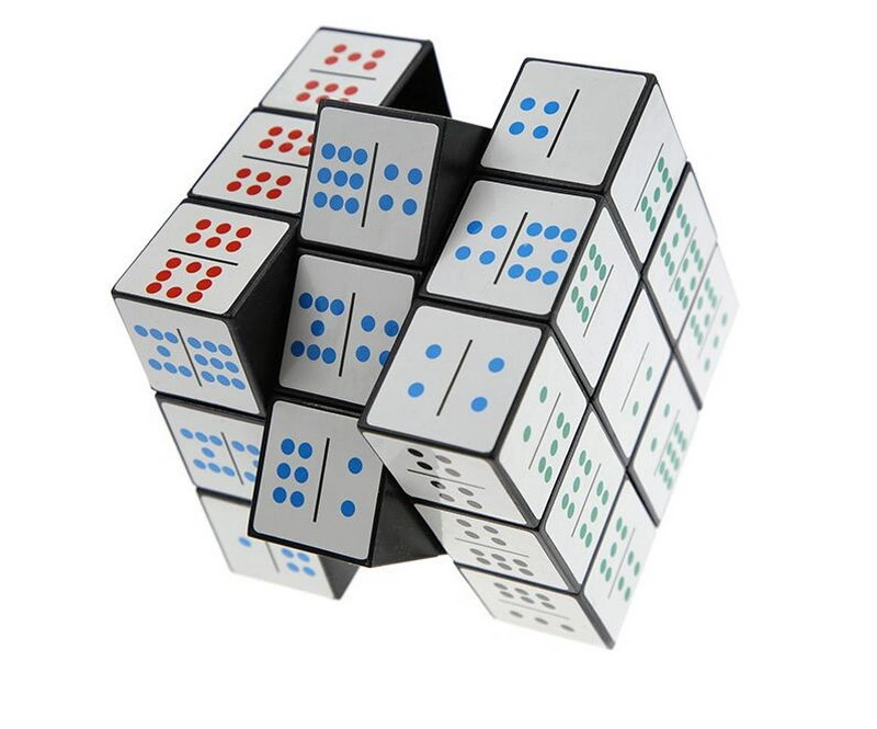 Jeu en plastique professionnel de haute qualité enfants coloré 9cm Magic Cube de vitesse