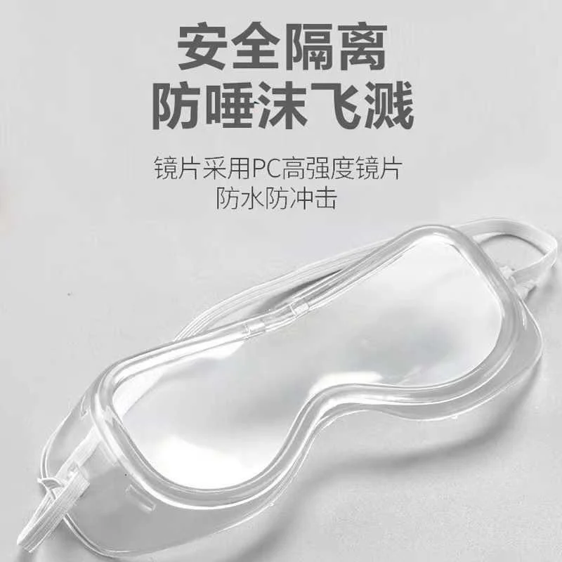 Lunettes de protection médicales pour éviter les virus.