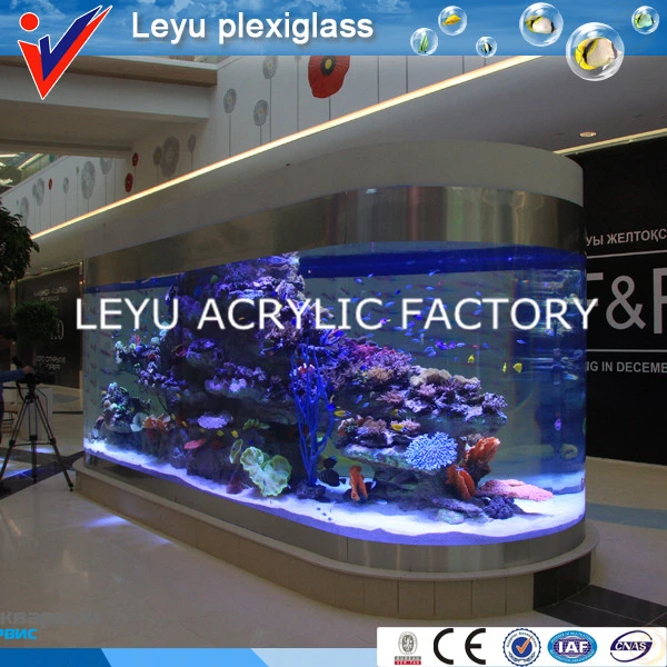 Large Acrylic Fish Tank Acrylic Cylinder Aquarium Tank