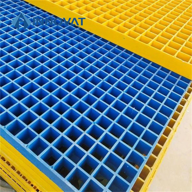 FRP plástico compuesto Molded Floor Grating Fiberglass Panel