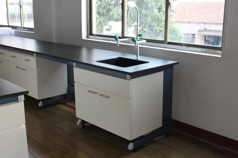 La Universidad de estándar de mobiliario de laboratorio Lab disipador de un banco con la mesa de trabajo