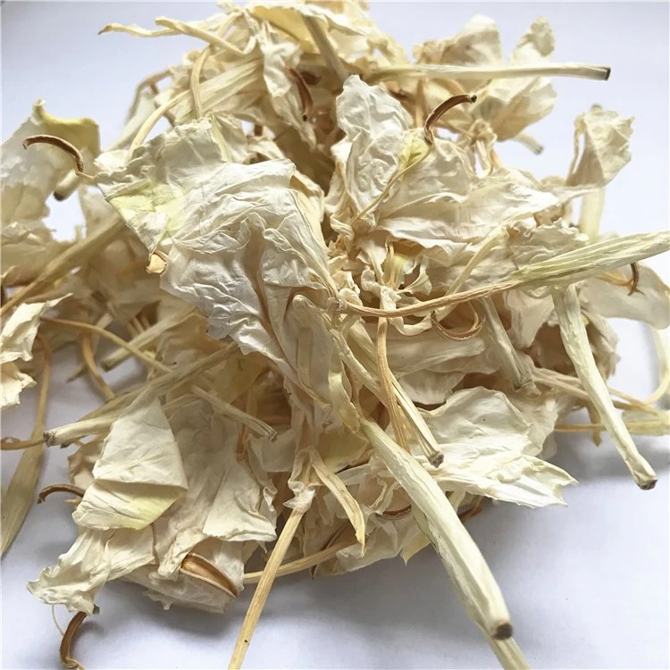 Ye Jiang Hua Bulk Ginger Flavor Dried White Garland-Lily Flower Tea