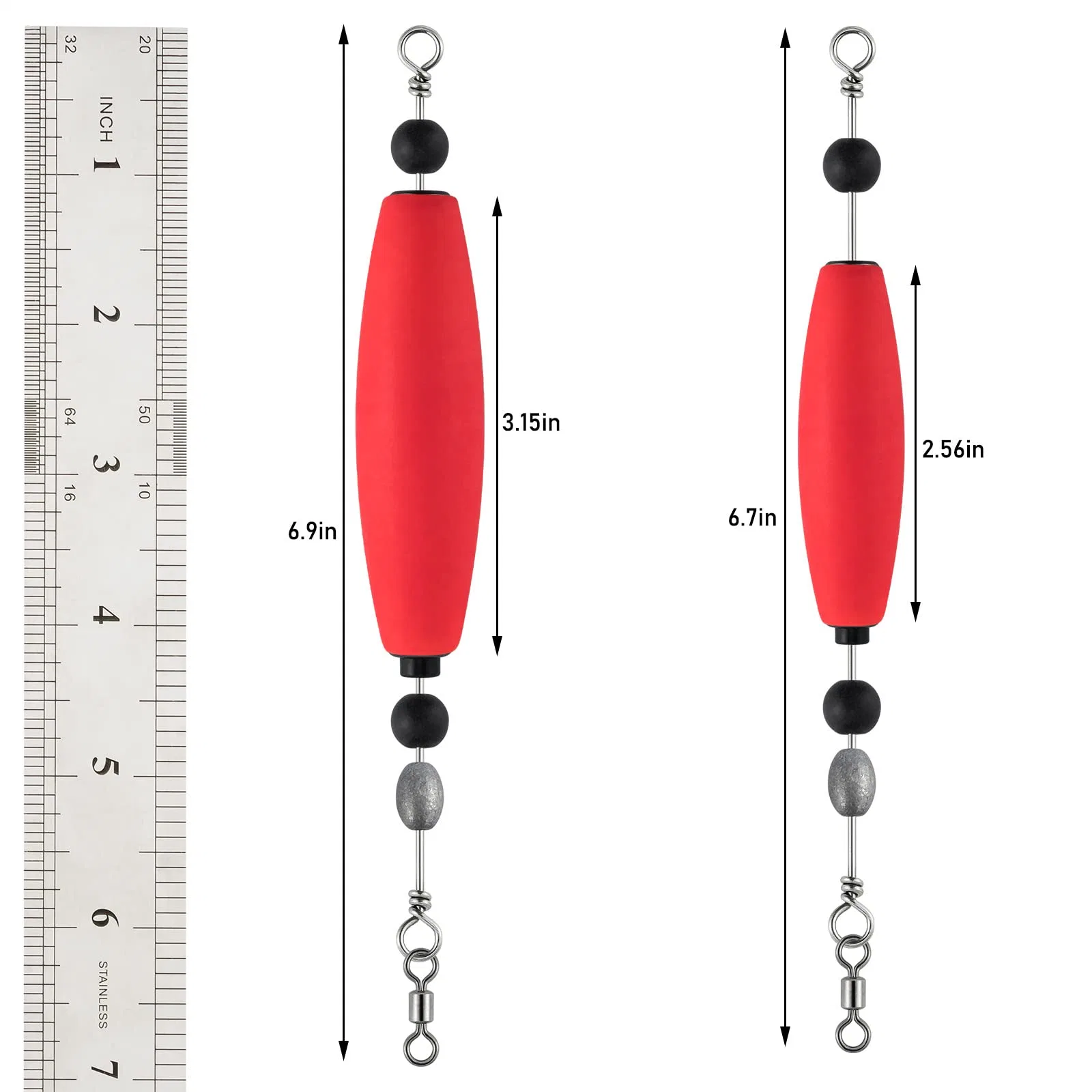 Catfishing Bait Rigs Tackle 5 Pack Catfish Santee Cooper Rig Fishing Float