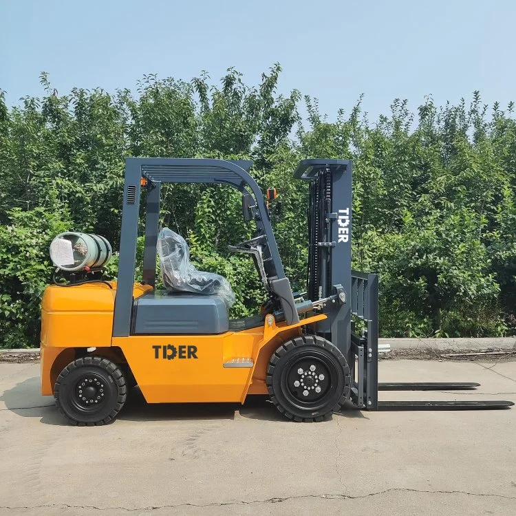 China New Tder Nude LPG Gasoline Gas Propane Forklift with Good Price