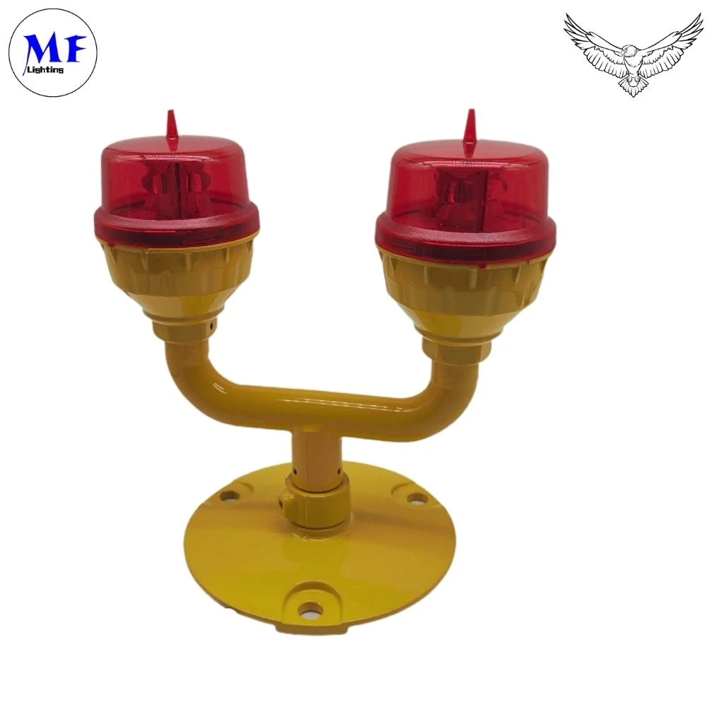 Faa L-810 Icao Annex 14 Volume 1 Aviation Obstruction Light / LED Low-Intensity Double Light for /Warning Light/Solar Marine Light/ Aviation