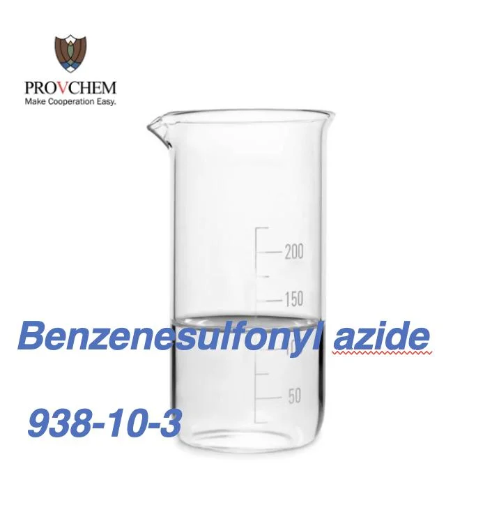 Mejor calidad de líquido transparente Factory Best Seller CAS 938-10-3 Azida Benzenesulfonyl