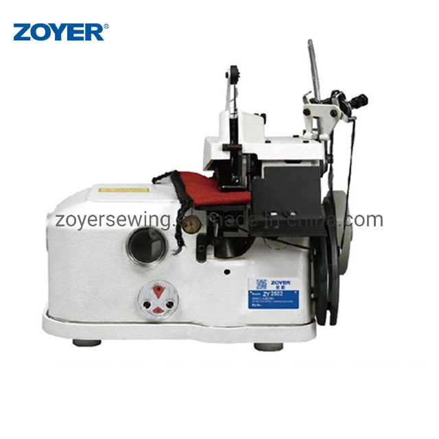 Zy2502K Zoyer Carpet Merrow Double Thread Overlock Overdging Sewing Machine with Knife for Blankets