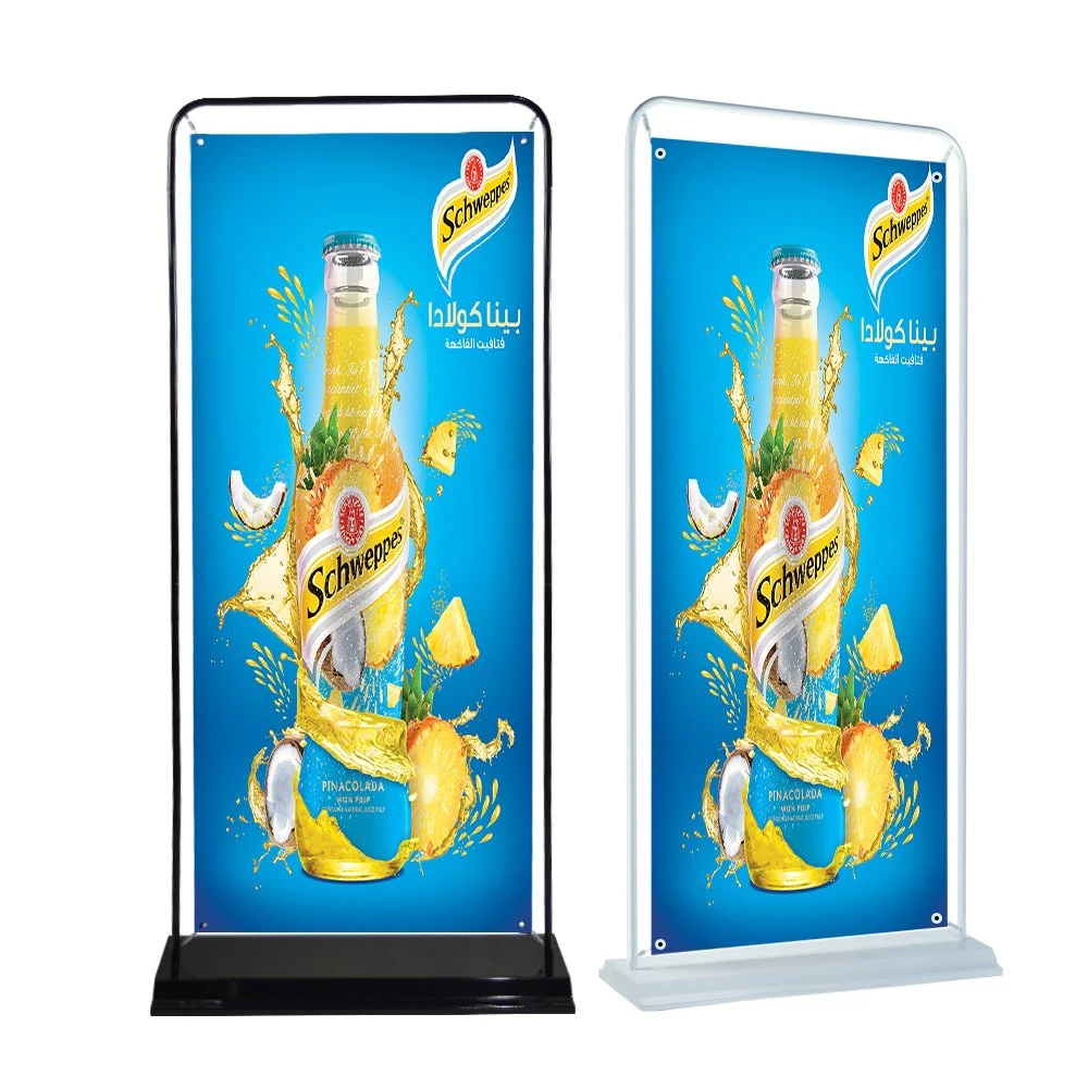 Door Shape Banner Stand for Advertising and Promotion