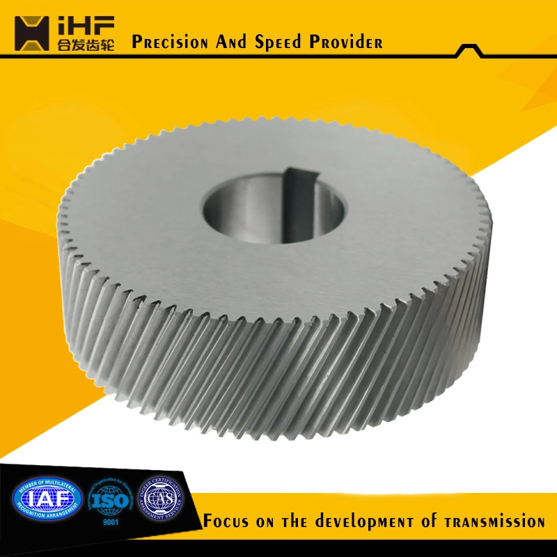 OEM Manufacturer Aluninum Alloy Cylindrical Helical Gears for Spare Parts