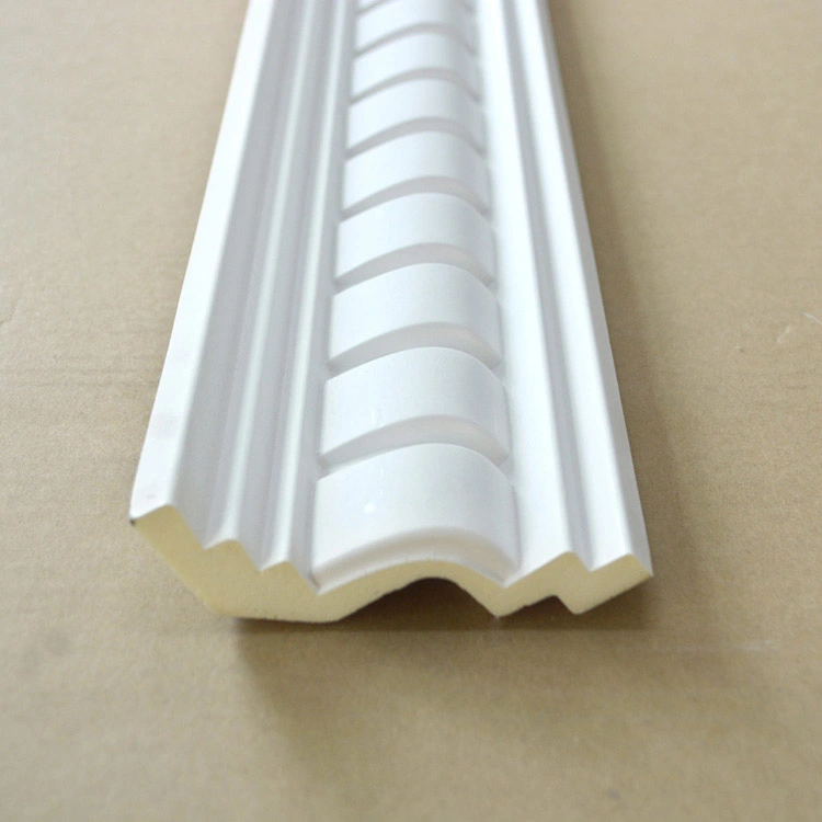 Ready Made Polyurethane PU Mouldings for Club Decoration 100mm Cornice