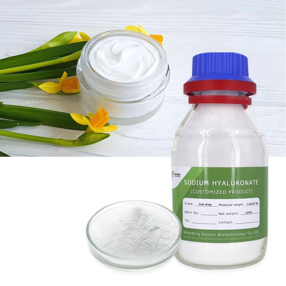 Original Factory Low Molecular Weight Ingredients Face Skin Hair Care Raw Materials Powder Hyaluronic Acid