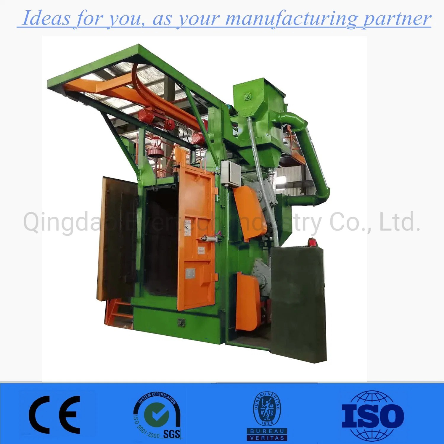 CE Approved Hook Hanger Type Shot Blasting Machinery