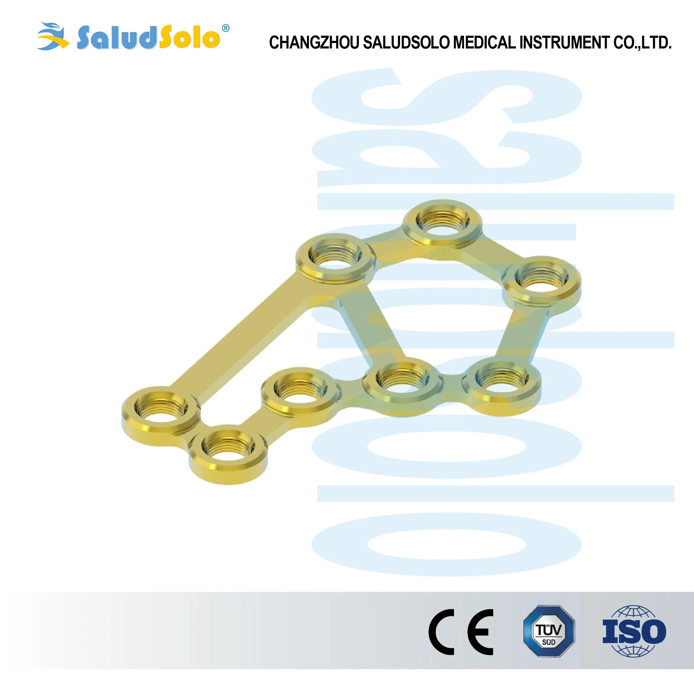 لوحة Calcaneal Plate VIII، جهة التصنيع تزود لوحة قفل من Calcanteal Orthumal Trauma Fixation System Titanium Surgical Implants، لوحة Calcaneal