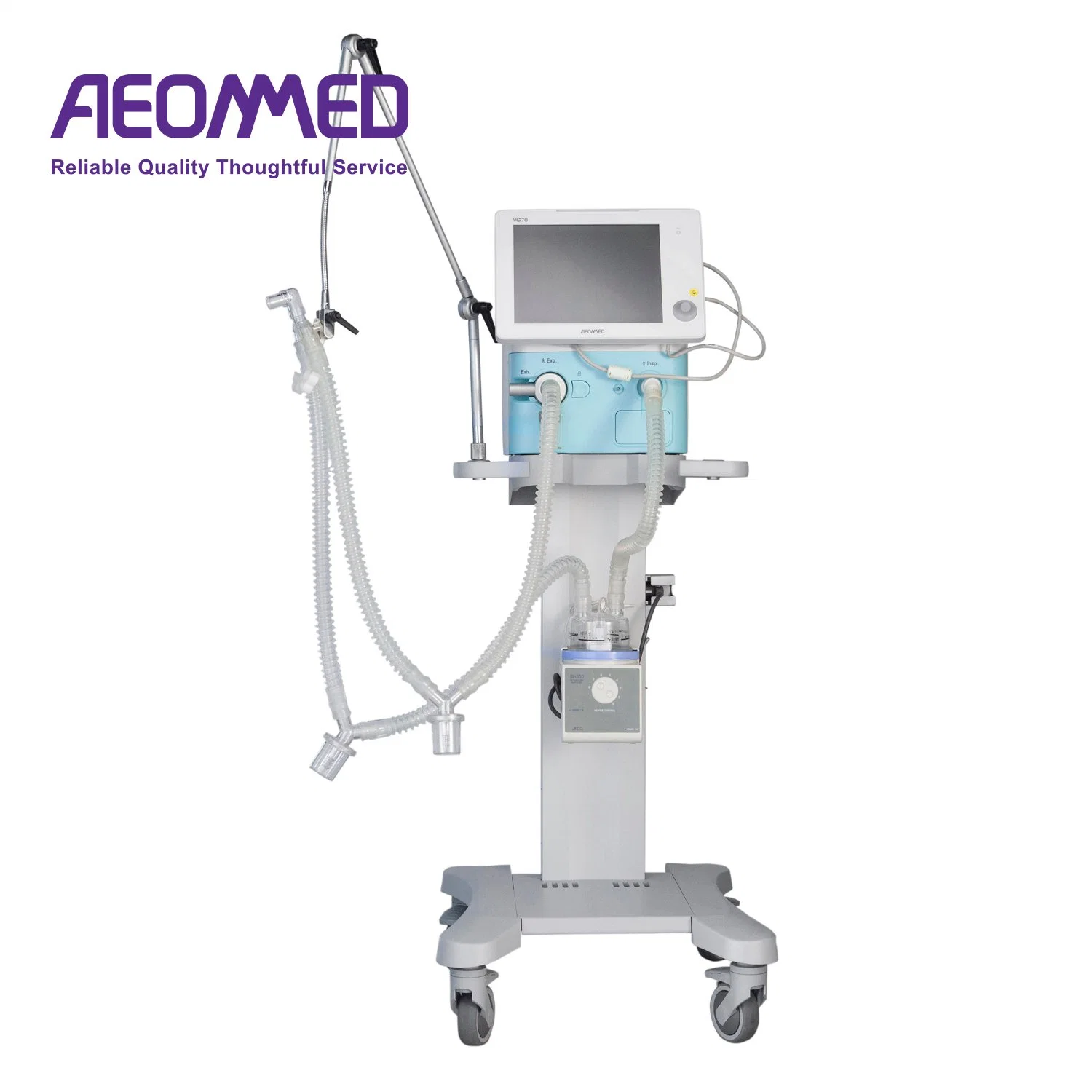 ICU Medical de l'équipement transportable ventilateur d'urgence Aeonmed VG70 avec ce