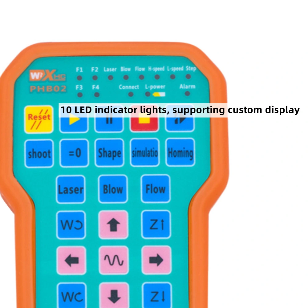 Programmable Remote Control for CNC Machine System Phb02