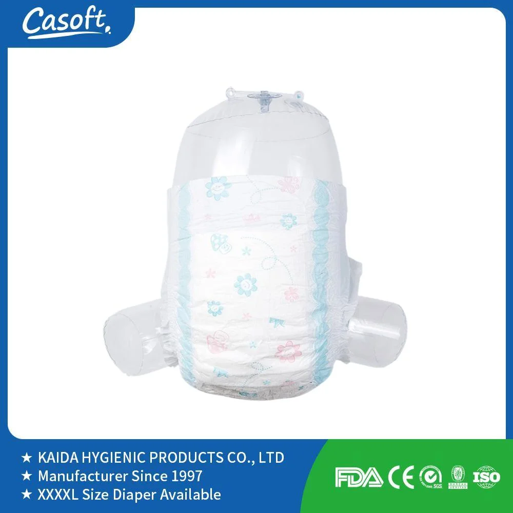 Casoft Chinese High quality/High cost performance  A Grade 3D Leak Prevention Safe Soft High Absorption Breathable Ultra Thin Old Kids Baby Pampering Diaper Manufacturer Baby Products