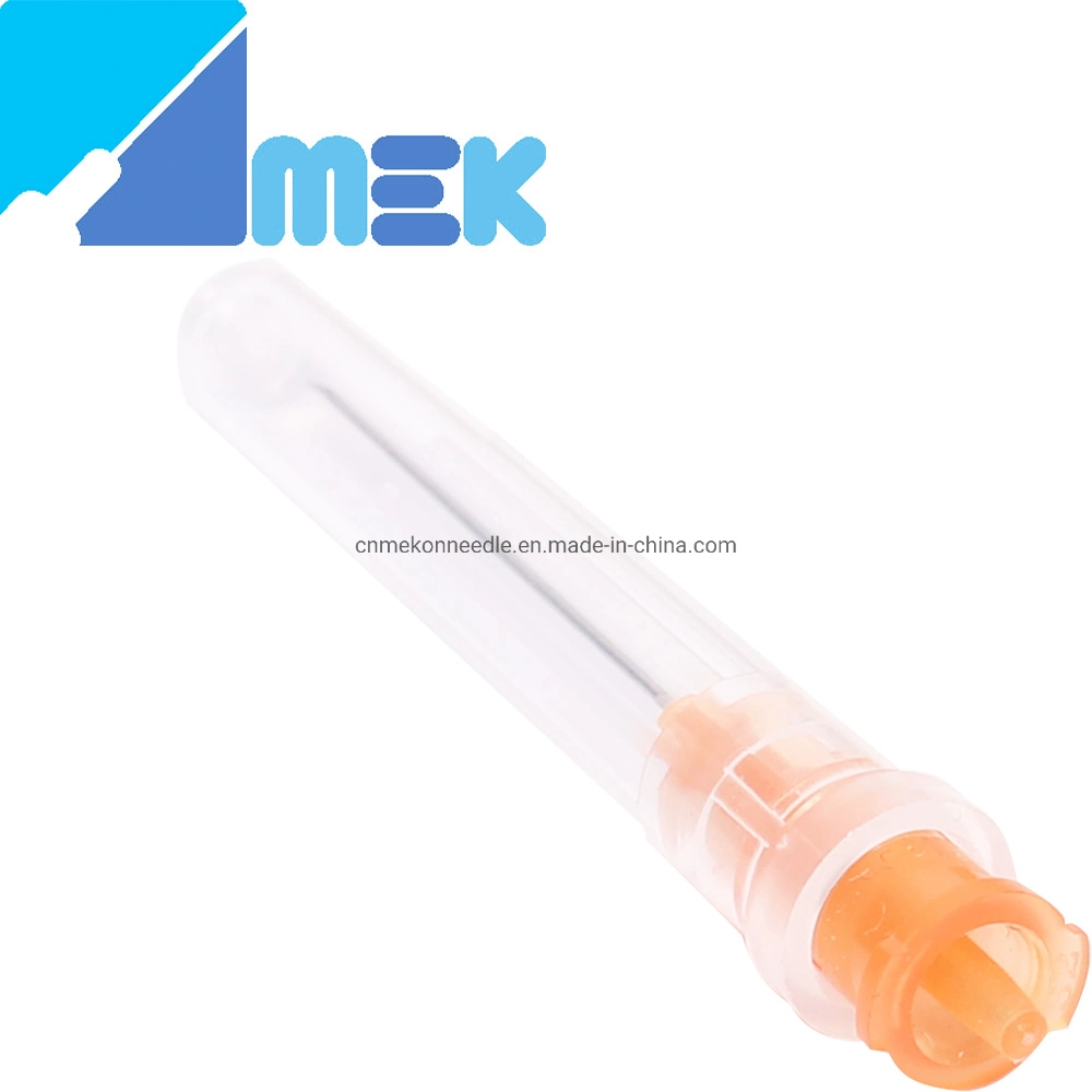 Low Residual Hypodermic Needle for Syringes 14G-33G