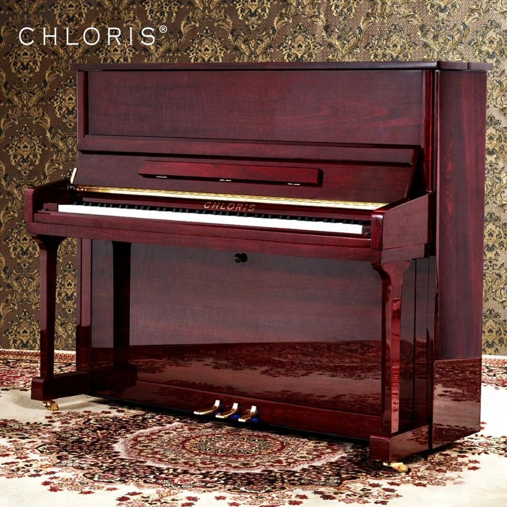 Chloris Piano Mahogany Деревянный вертикальный пианино HU-123m Customize Color