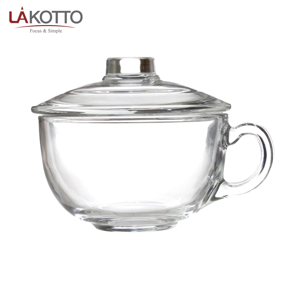 Fashion Customized Logo Acceptable Glass Lakotto Sealed Jar Pot Food Container Storage