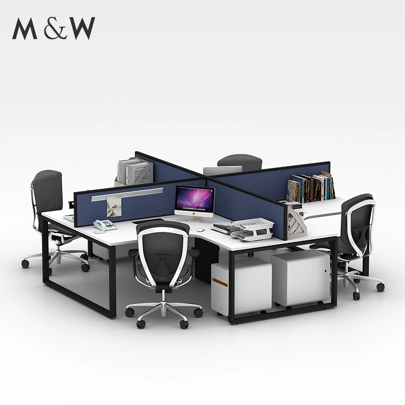 Bench Desk Industry Modern Set Table Small Work Station Office Furniture Commercial Building Metal School Office Furniture