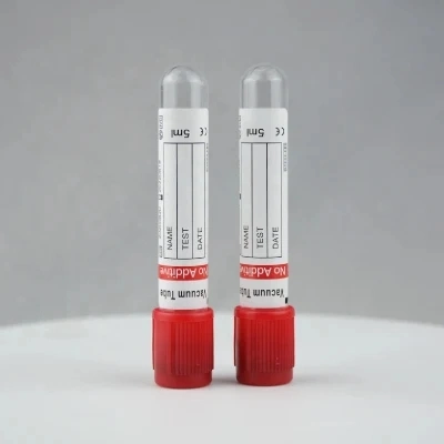 تفريغ طبي قابل للاستخدام Pet Glass Serum Blood Collection Tube