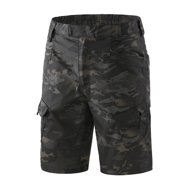 Caqui Esdy Tc 65/35 Plaid especiais do exército de fábrica Camouflage Táctica militar Pants curtos