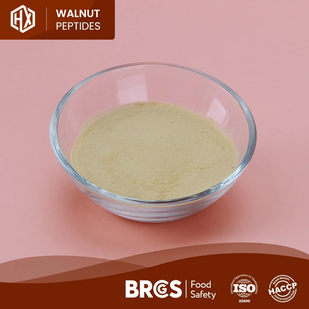 Haoxiang Wholesale Custom Food Grade Walnut Peptides Bulk High Purity Walnut Peptide China High Purity Water Soluble Small Molecule Walnut Peptide Manufacturers