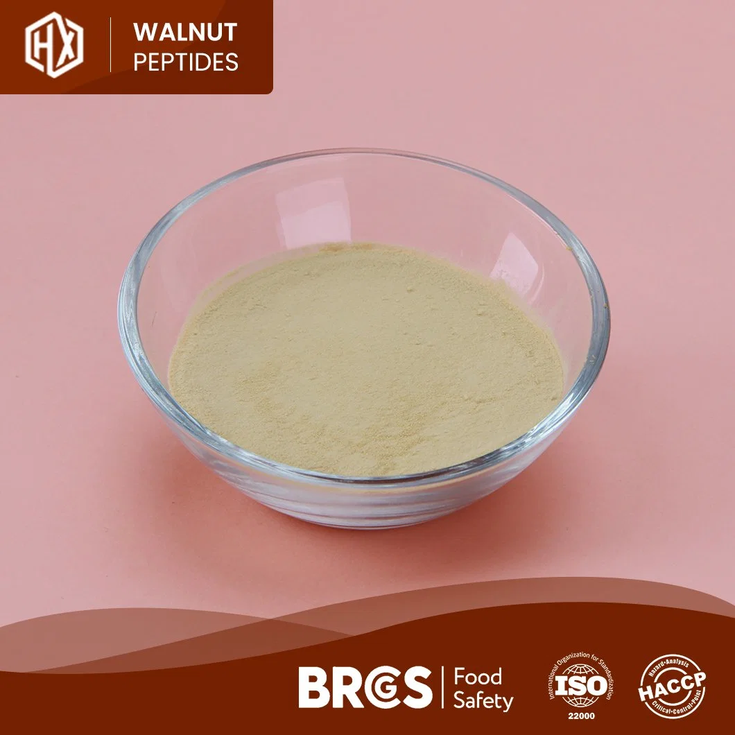 Haoxiang Wholesale/Supplier Custom Food Grade Walnut Peptides Bulk High Purity Walnut Peptide China High Purity Water Soluble Small Molecule Walnut Peptide Manufacturers