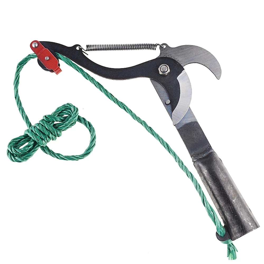 1PC High-Altitude Extension Lopper Branch Scissors Extendable Fruit Tree Pruning Saw Cutter Garden Trimmer Tool with Rope