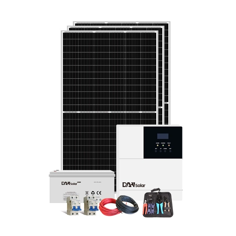 Dah Standard 1kw 3kw 5kw off Grid Solar System Whole Kits with All Accessories