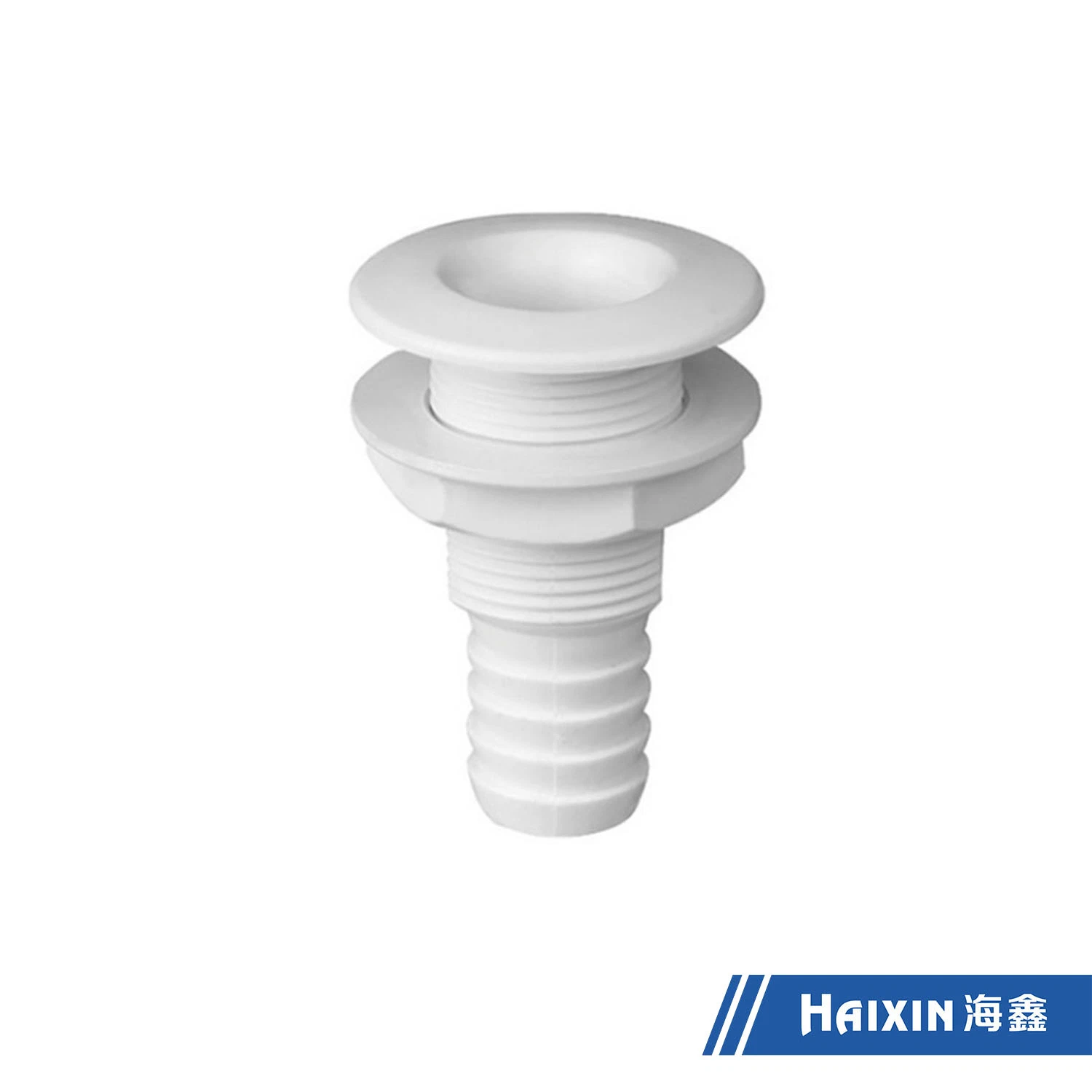 Anti-Odor PP ABS Customized Round Shape Plastic Part/Accessories Marine Drain for Yacht Boat