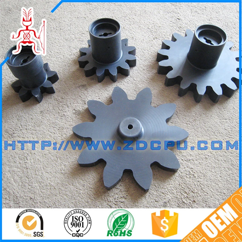 Star Shape Plastic Nylon Gear Wheel by CNC Milling