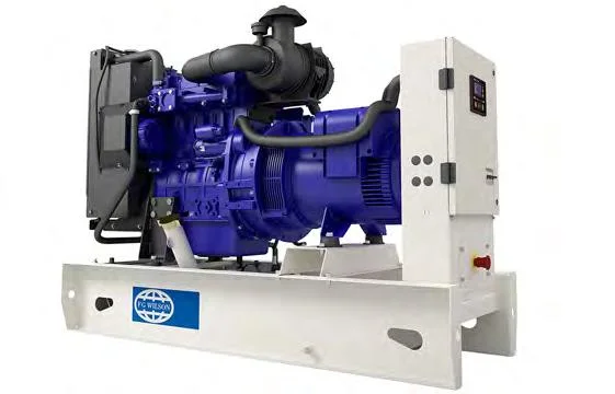 Groupe électrogène diesel silencieux Fg Wilson P313-5 alimenté par un moteur Perkins pour l'alimentation électrique d'urgence de l'industrie.