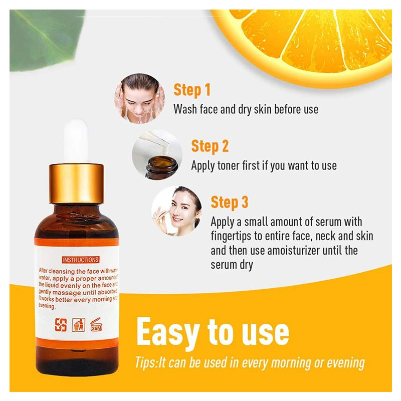 a New Custom Logo Vitamin C Serum for Face