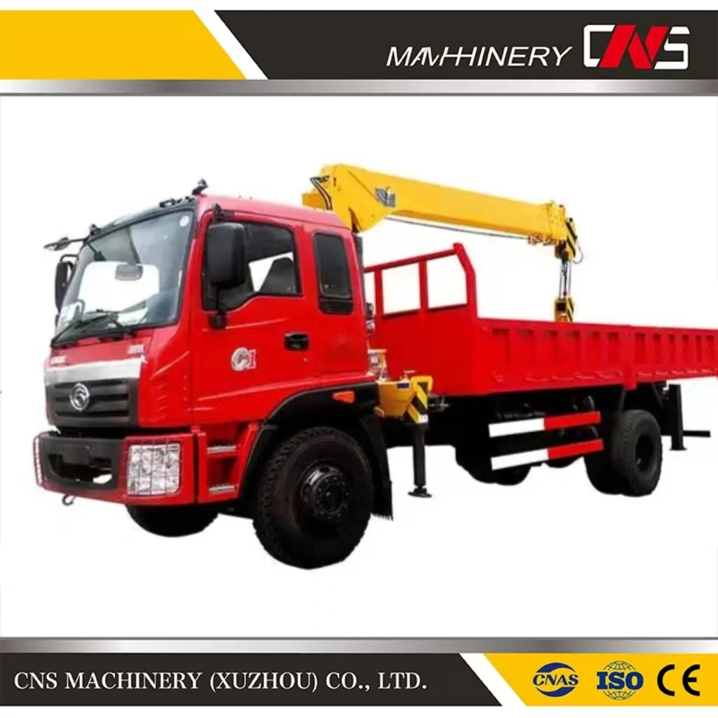 Fábrica de Marca China Venta CNS Lorry Crane 16 Ton Hydraulic Grúa montada en camión de pluma Precio barato para la venta