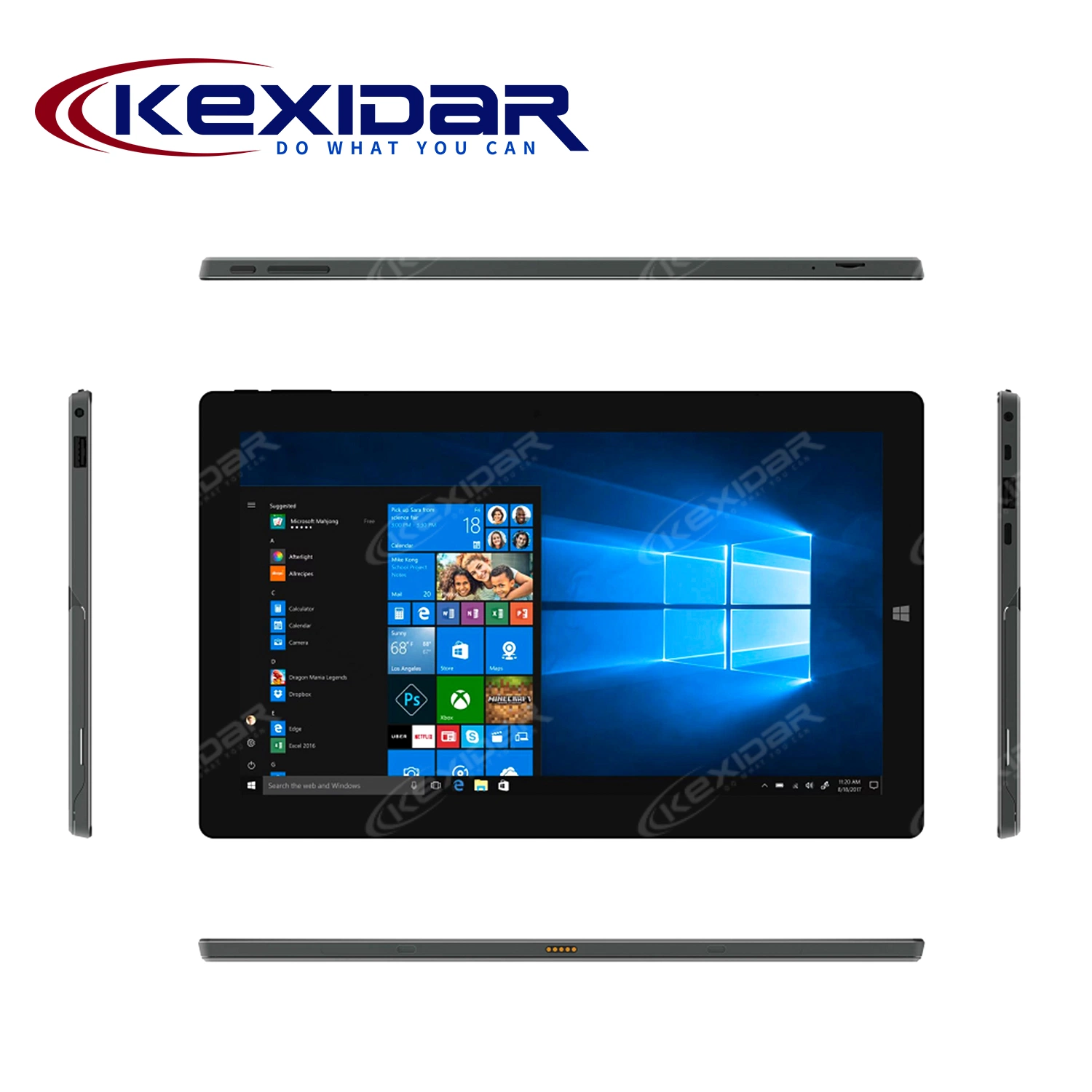 11.6 Inch Popular 2 in 1 WiFi Tablet with Keyboard and Windows 10/11